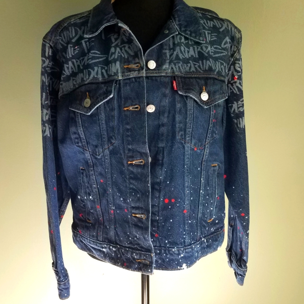 Levi's Limited Edition Handmaids Tale Ex Boyfriend Trucker Jacket by Hulu